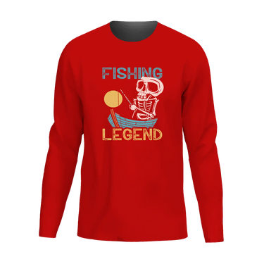 Fishing Legend Men Long Sleeve Shirt